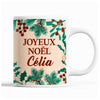 Tasse Noël Célia Beige - Planetee