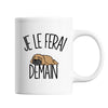 Mug Shih Tzu Je le ferai demain - Planetee