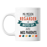 Mug Ma mission Moto GP avec mes Parents - Planetee
