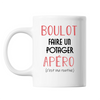 Mug Faire un Potager C'est ma Routine Blanc - Planetee