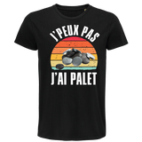 T-shirt homme J'peux pas palet vintage - Planetee