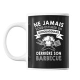 Mug Barbecue Quinquagénaire Homme 50 ans - Planetee