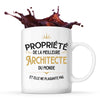 Mug blanc Propriété de la Meilleure Architecte - Planetee