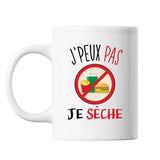 Mug Sèche j'peux pas Blanc - Planetee