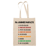 Tote Bag Sudokus Journée Parfaite - Planetee