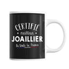 Mug Homme Joaillier Meilleur de France | Tasse Noire métier - Planetee