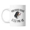 Mug Bouvier bernois c'est la vie Chien - Planetee