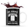 Mug personnalisable mots fléchés Prénom Femme Métier Age pour Intellectuelle - Planetee