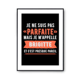 Affiche Brigitte pas parfaite mais presque pareil - Planetee