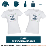 Cadeau Équipe Mariée Date EVJF Personnalisable - Planetee