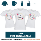 Cadeau Trio de choc EVJF Date Personnalisable - Planetee