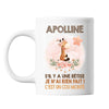 Mug Apolline Cou Monté Girafe - Planetee