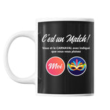 Mug Carnaval C'est un Match - Planetee