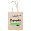 Tote Bag Meilleure Responsable de tous les temps - Planetee