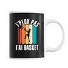 Mug J'peux pas basketball vintage - Planetee