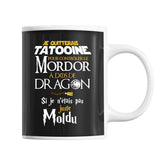 Mug Je quitterais Tatooine pour contrôler le Mordor à de Dragon si je n'étais pas juste Moldu - Planetee