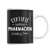 Mug Homme Pharmacien Meilleur de France | Tasse Noire métier - Planetee