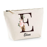 Trousse Elina Lettre fleur - Planetee