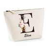 Trousse Elisa Lettre fleur - Planetee