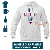 Idée Cadeau Élu(e) Meilleur(e) Membre Famille Personnalisable - Planetee