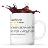 Mug Instituteur avis métier Homme - Planetee