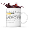 Mug Secrétaire de direction avis métier Homme - Planetee