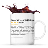 Mug Décoratrice d'intérieur avis métier Femme - Planetee