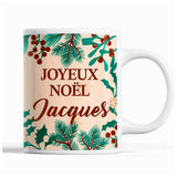 Tasse Noël Jacques Beige - Planetee