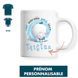 Mug Bébé Enfant Adorable Prénom Personnalisable Garçon - Planetee