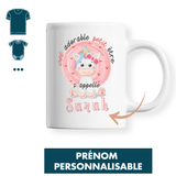 Mug Bébé Enfant Adorable Prénom Personnalisable Fille - Planetee