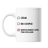 Mug Couple En couple avec Célébrité - Tom Holland - Planetee