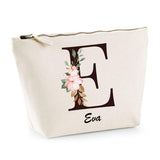 Trousse Eva Lettre fleur - Planetee