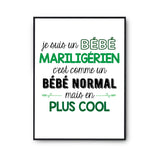 Affiche fier d'être Mariligérien - Planetee