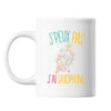 Mug Saxophone j'peux pas Blanc - Planetee