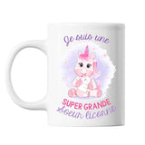 Mug Meilleure Grande Soeur Licorne - Planetee