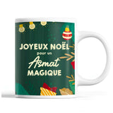 Tasse Noël Asmat homme Vert - Planetee