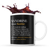 Mug Sandrine Définition Perfection - Planetee