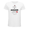 T-shirt Homme Manager adoré - Planetee