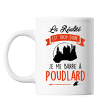 Mug La Réalite est trop dure Je me barre à Poudlard Blanc - Planetee