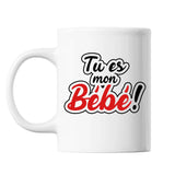 Mug Couple Tu es mon Bébé ! - Planetee