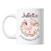 Mug Juliette Amour et Biberon de Lait Vache - Planetee