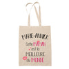 Tote Bag Marie-Annick Meilleure Maman - Planetee