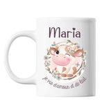 Mug Maria Amour et Biberon de Lait Vache - Planetee