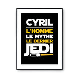 Affiche Cyril L'homme le mythe Le dernier - Planetee