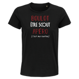 T-shirt femme Être Scout C'est ma Routine - Planetee