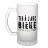 Chope de bière Tir à l'arc et bière - Planetee