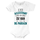 Body bébé Le Petit Assistant du Van de Parrain - Planetee