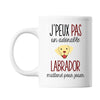 Mug J'peux pas Labrador - Planetee