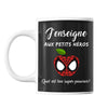 Mug Enseignant J'enseigne aux petits Héros - Planetee