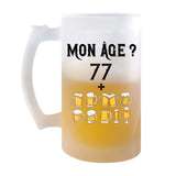 Chope de bière 87 ans : mon âge en pintes - Planetee